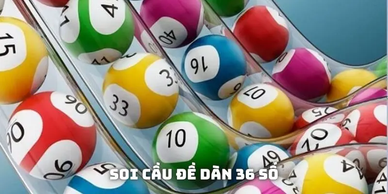 Phương pháp soi cầu đề dàn 36 số cũng rất phổ biến